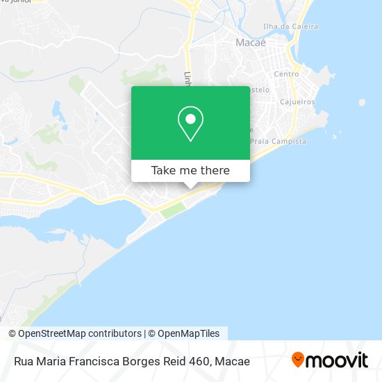 Rua Maria Francisca Borges Reid 460 map