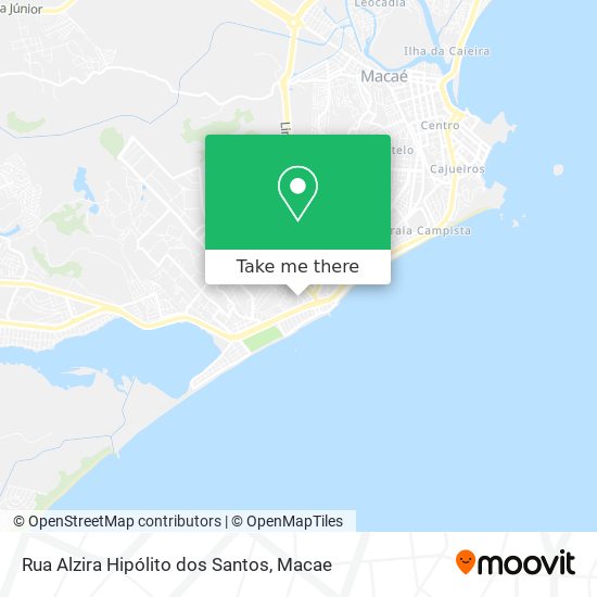 Rua Alzira Hipólito dos Santos map