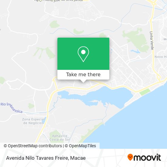 Avenida Nilo Tavares Freire map