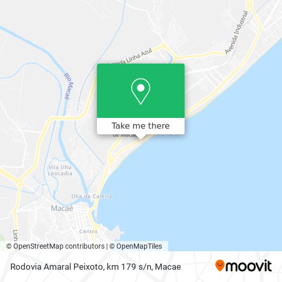 Rodovia Amaral Peixoto, km 179 s / n map