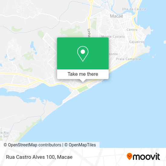 Rua Castro Alves 100 map