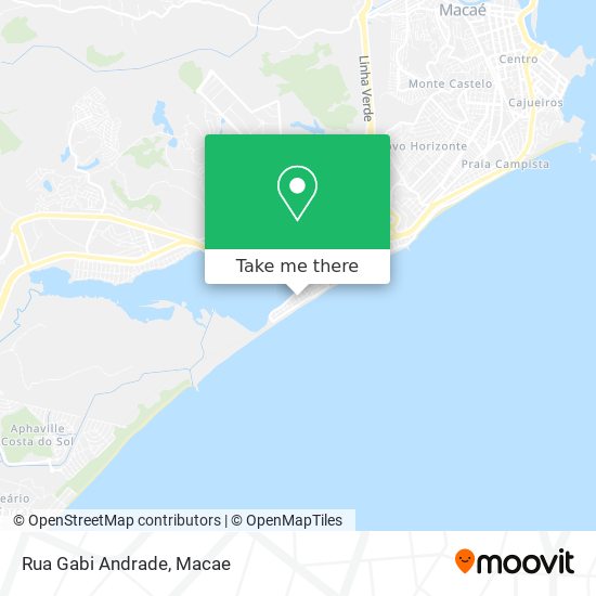 Rua Gabi Andrade map