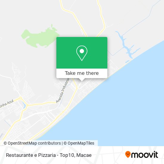 Restaurante e Pizzaria - Top10 map