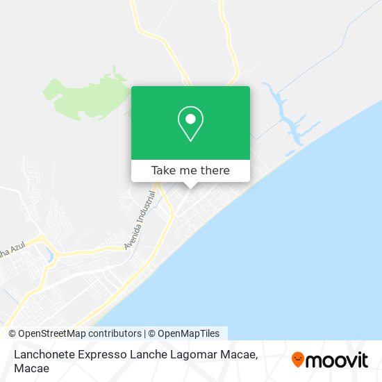 Lanchonete Expresso Lanche Lagomar Macae map