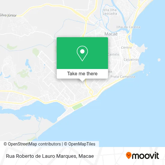 Rua Roberto de Lauro Marques map