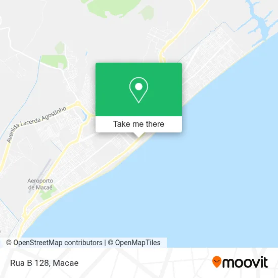 Rua B 128 map