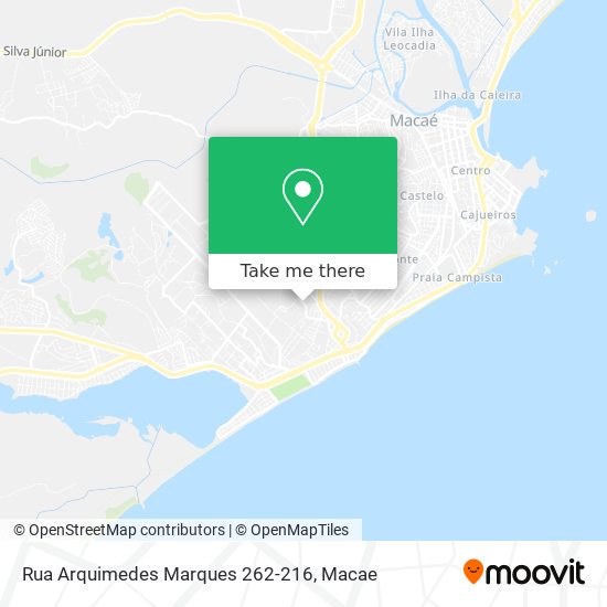 Rua Arquimedes Marques 262-216 map