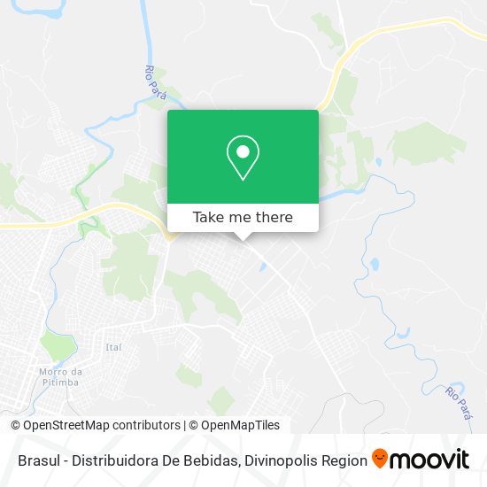 Brasul - Distribuidora De Bebidas map