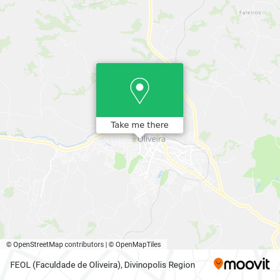 FEOL (Faculdade de Oliveira) map