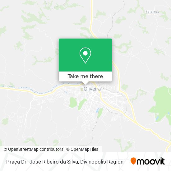 Praça Dr°  José Ribeiro da Silva map