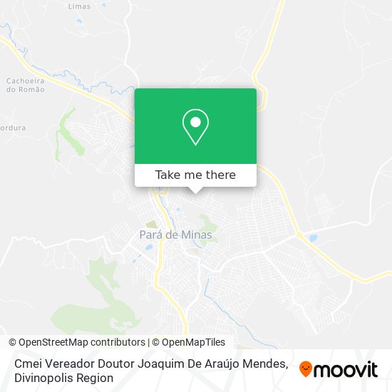 Cmei Vereador Doutor Joaquim De Araújo Mendes map