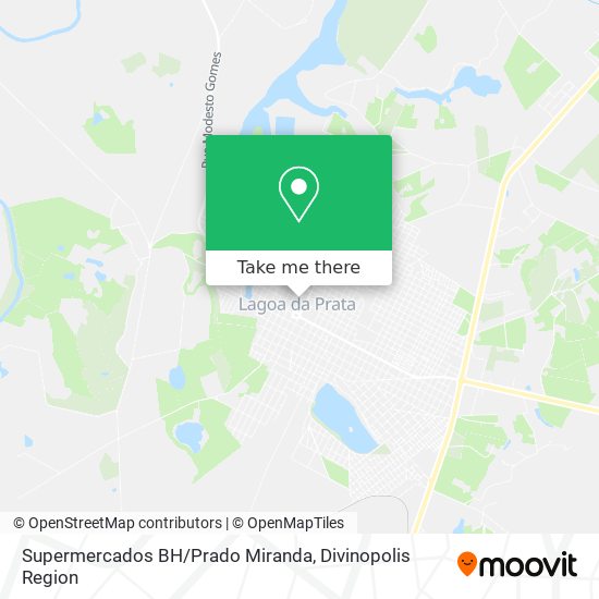 Supermercados BH/Prado Miranda map