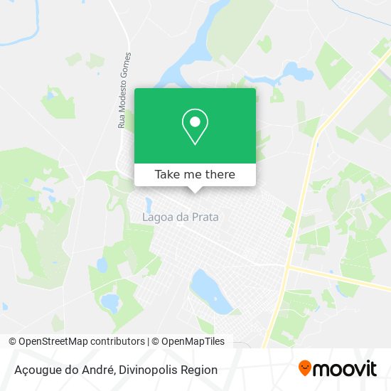 Açougue do André map