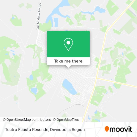 Teatro Fausto Resende map
