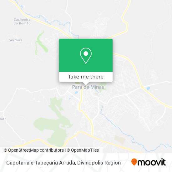 Capotaria e Tapeçaria Arruda map