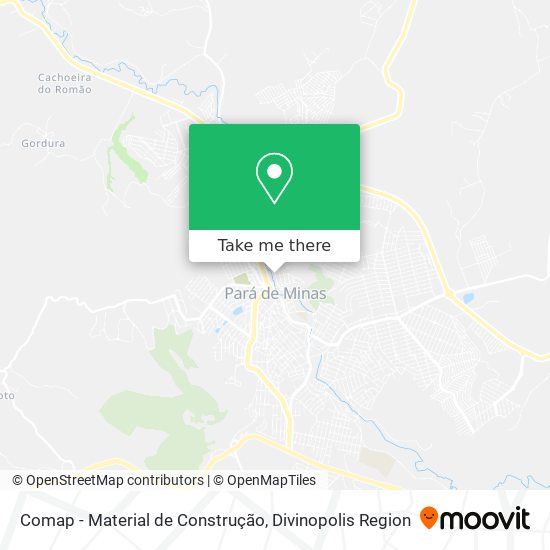 Comap - Material de Construção map