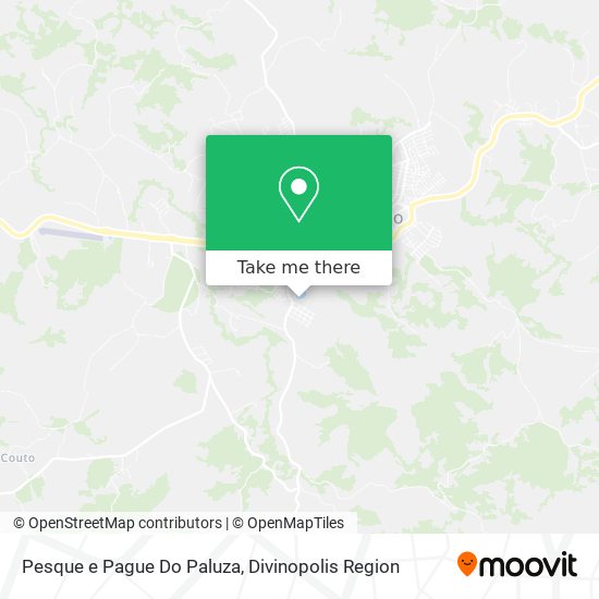 Pesque e Pague Do Paluza map
