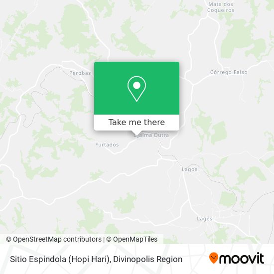 Sitio Espindola (Hopi Hari) map