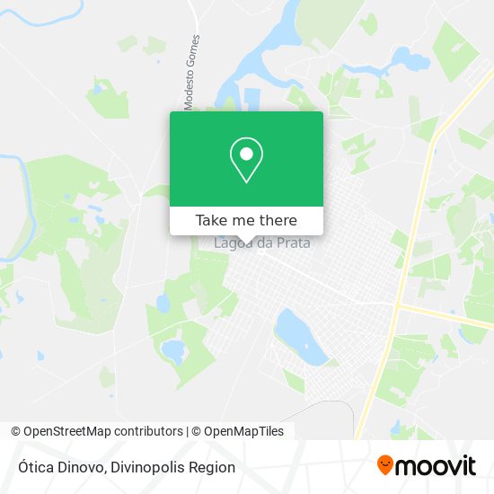 Ótica Dinovo map