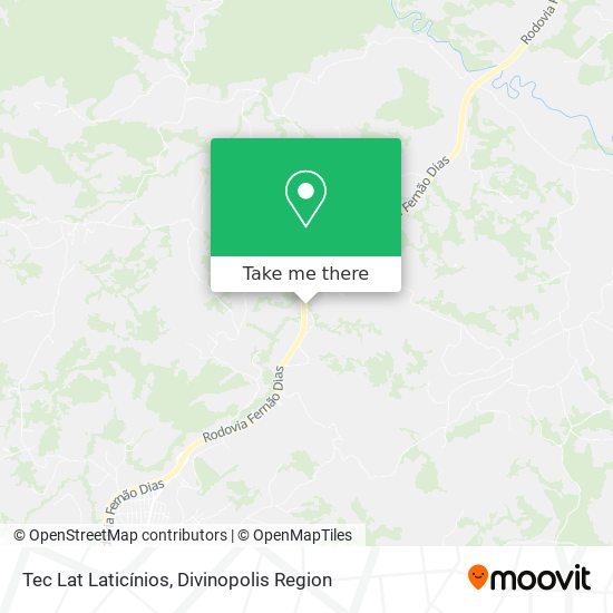Tec Lat Laticínios map
