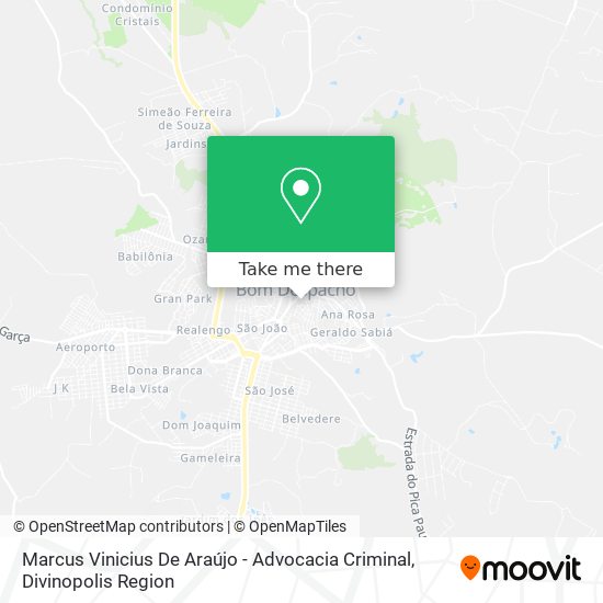 Marcus Vinicius De Araújo - Advocacia Criminal map