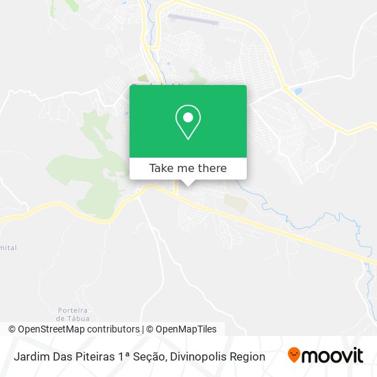Jardim Das Piteiras 1ª Seção map