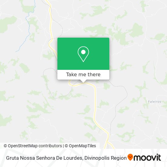 Gruta Nossa Senhora De Lourdes map