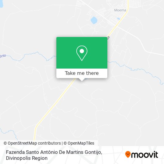 Fazenda Santo Antônio De Martins Gontijo map