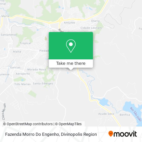 Fazenda Morro Do Engenho map