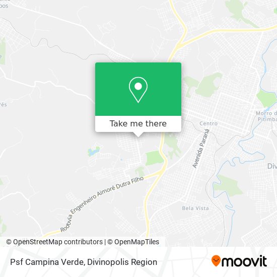 Psf Campina Verde map