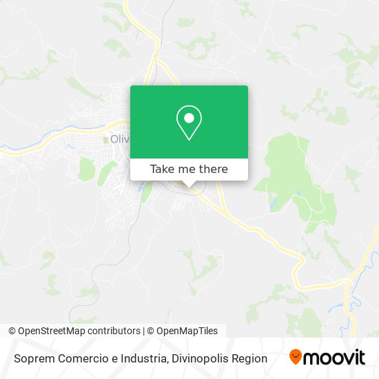Soprem Comercio e Industria map