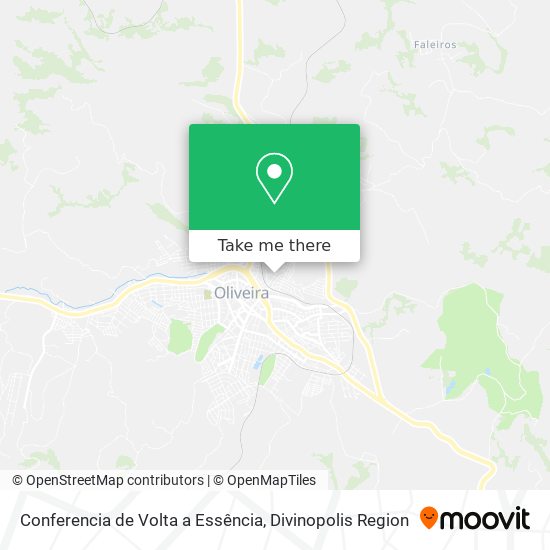 Conferencia de Volta a Essência map