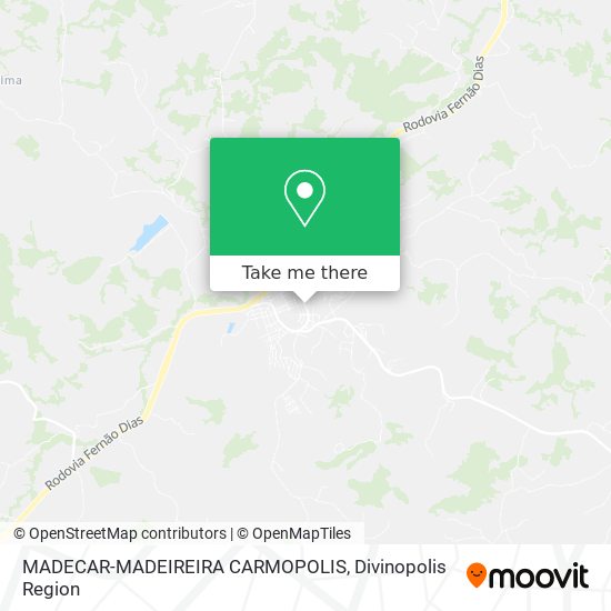 MADECAR-MADEIREIRA CARMOPOLIS map
