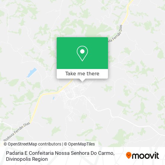Padaria E Confeitaria Nossa Senhora Do Carmo map
