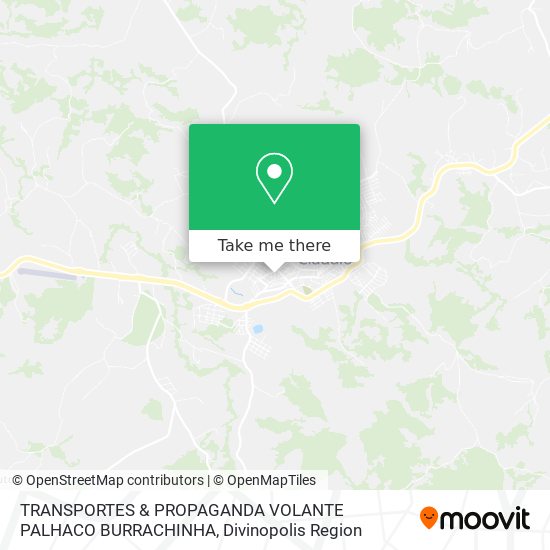 TRANSPORTES & PROPAGANDA VOLANTE PALHACO BURRACHINHA map