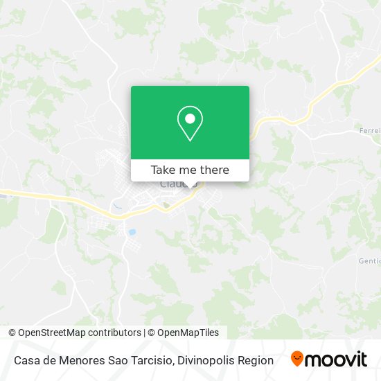 Casa de Menores Sao Tarcisio map