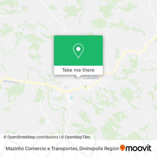 Mazinho Comercio e Transportes map