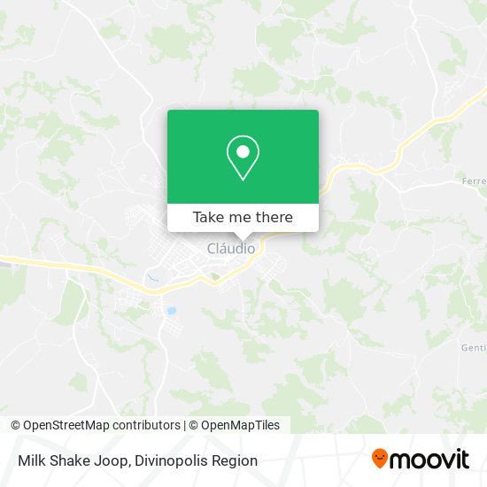 Milk Shake Joop map