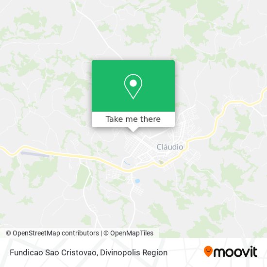 Fundicao Sao Cristovao map