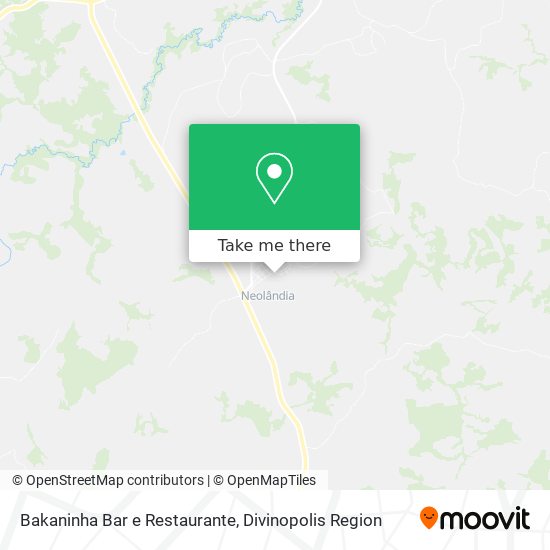 Bakaninha Bar e Restaurante map