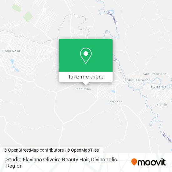 Studio Flaviana Oliveira Beauty Hair map