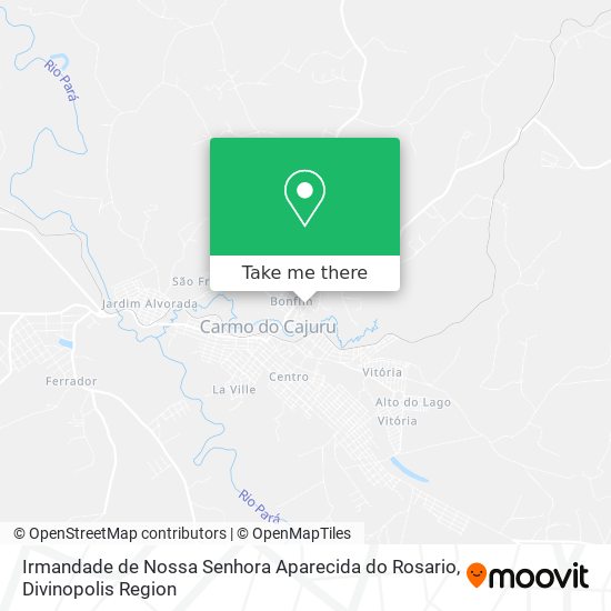 Irmandade de Nossa Senhora Aparecida do Rosario map
