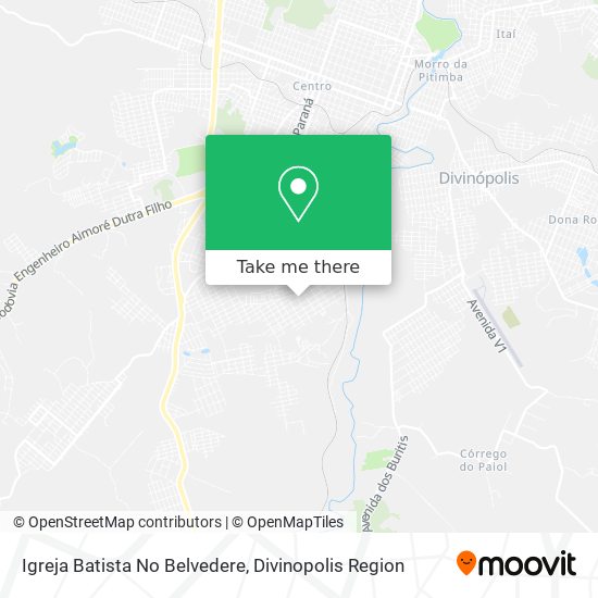 Igreja Batista No Belvedere map