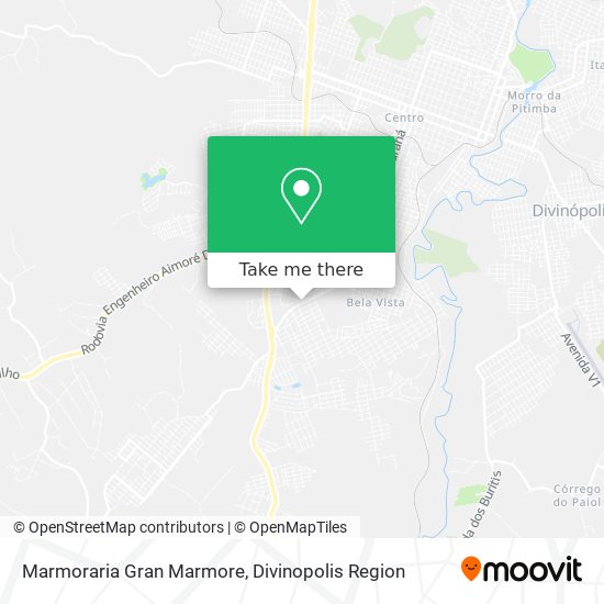 Marmoraria Gran Marmore map