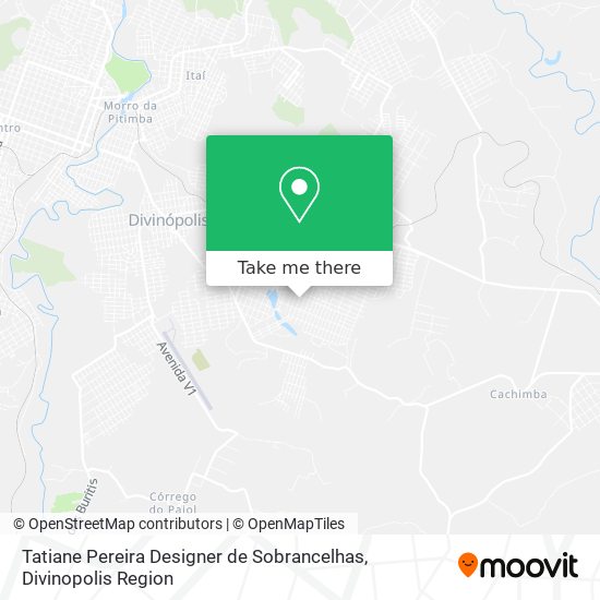 Tatiane Pereira Designer de Sobrancelhas map