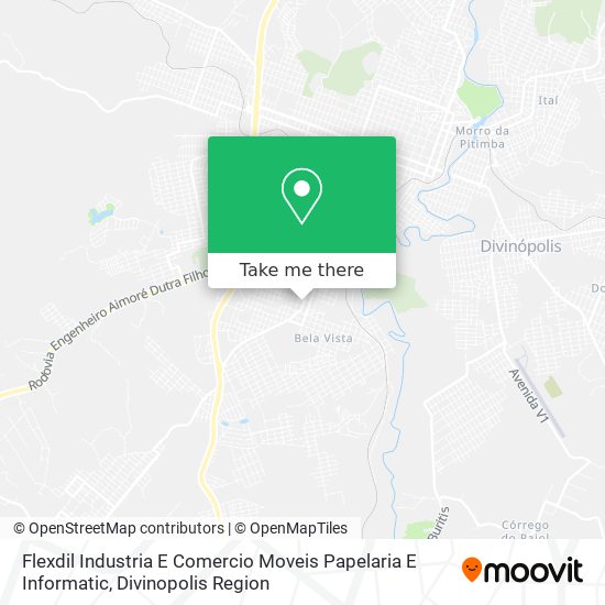 Flexdil Industria E Comercio Moveis Papelaria E Informatic map