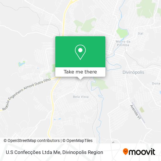 U.S Confecções Ltda Me map