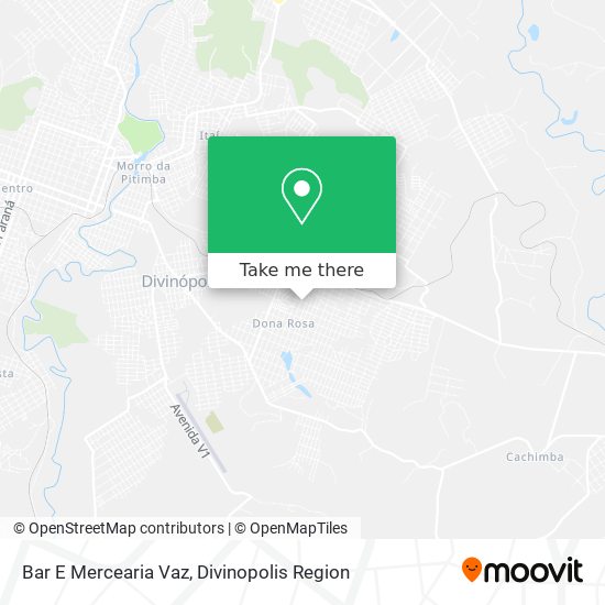 Bar E Mercearia Vaz map