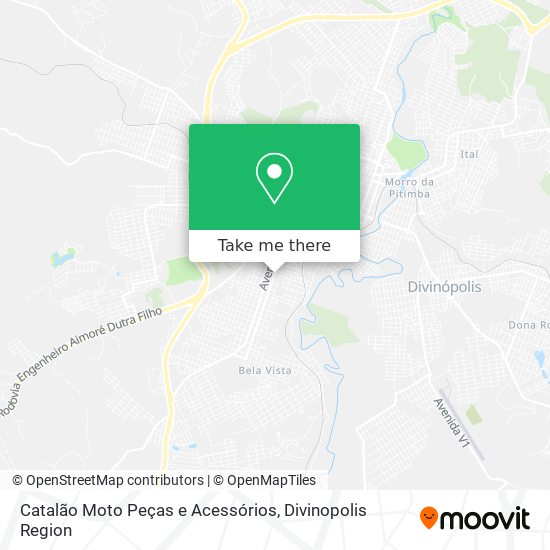 Catalão Moto Peças e Acessórios map