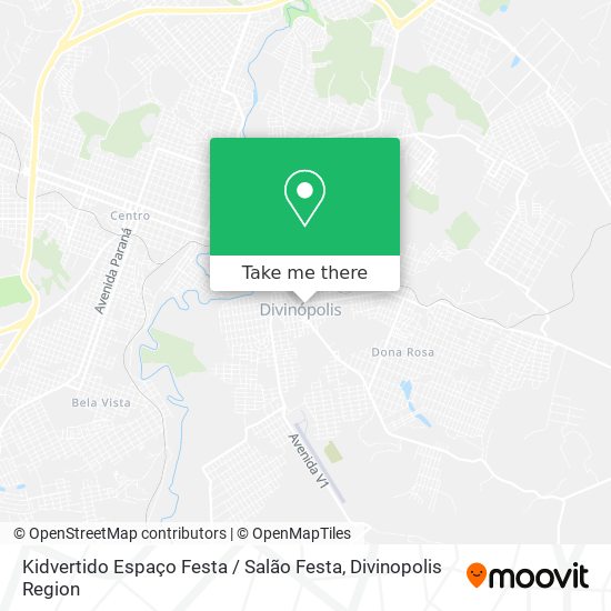 Kidvertido Espaço Festa / Salão Festa map
